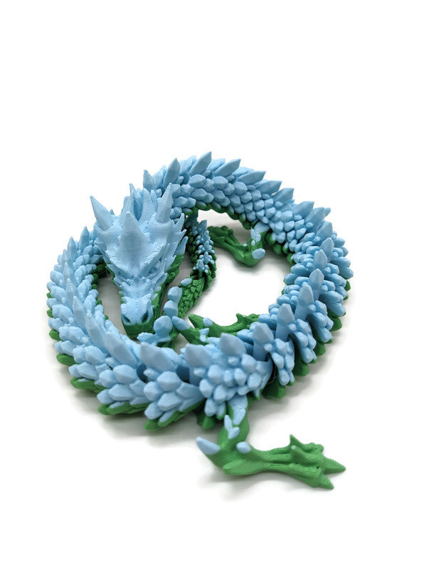 Flexi-Drache „Quellschuppen“ – gefertigt im 3D-Druck
