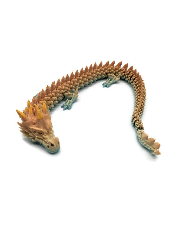 Flexi-Drache „Korallenwächter“ – gefertigt im 3D-Druck