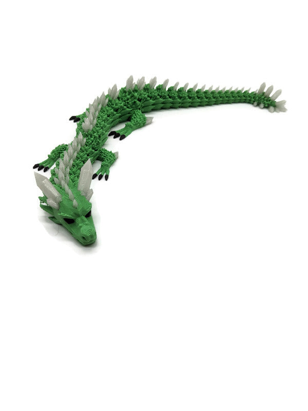 Flexi-Drache „Schattenmoos“ – gefertigt im 3D-Druck