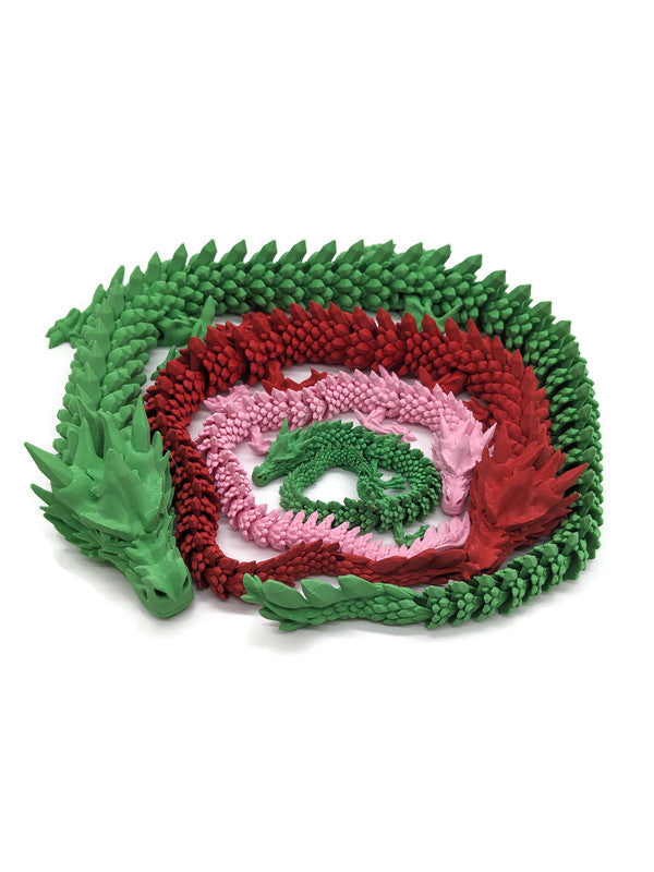 Flexi-Drache „Dämmerflügel“ – gefertigt im 3D-Druck