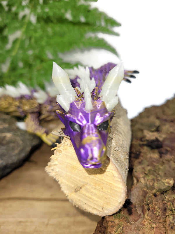 Flexi-Drache „Dämmerglanz“ – leuchtet im Dunkeln