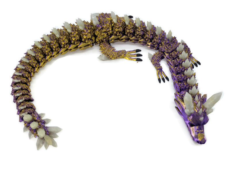 Flexi-Drache „Dämmerglanz“ – leuchtet im Dunkeln