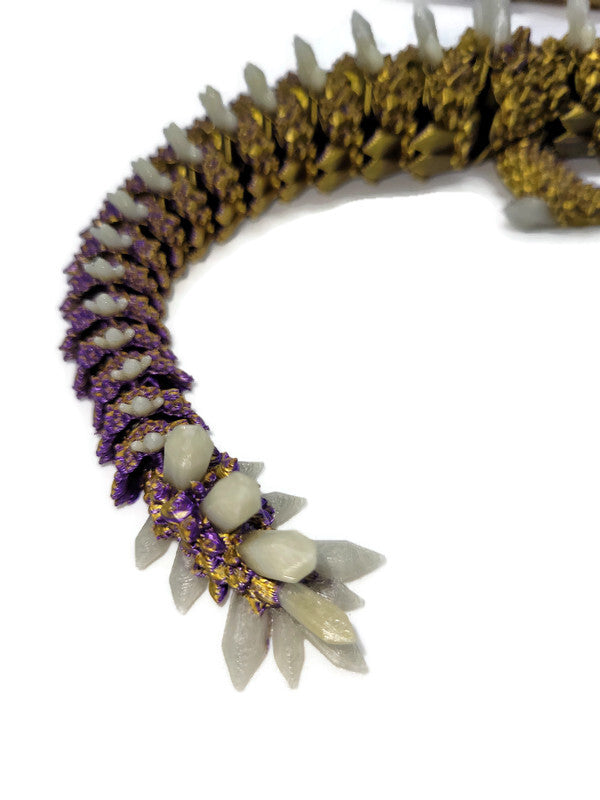 Flexi-Drache „Dämmerglanz“ – leuchtet im Dunkeln