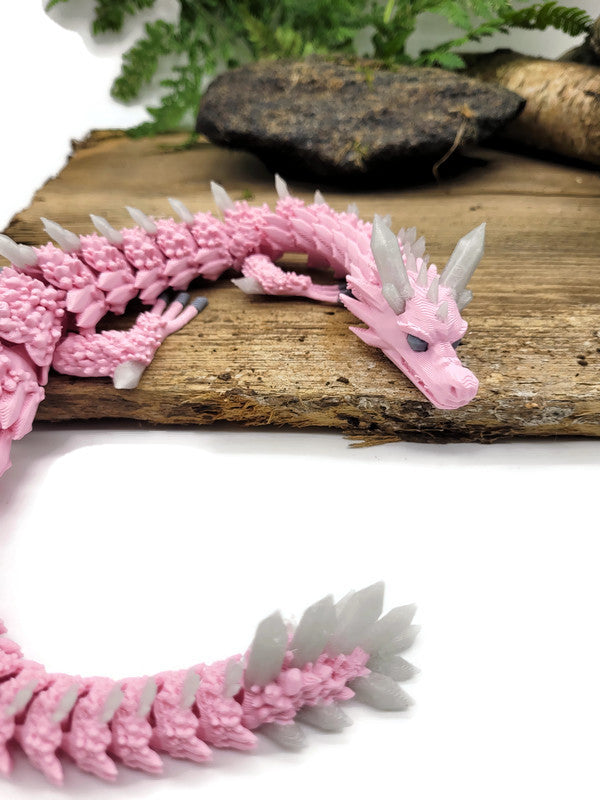 Flexi-Drache „Flüsterflamme“ – leuchtet im Dunkeln