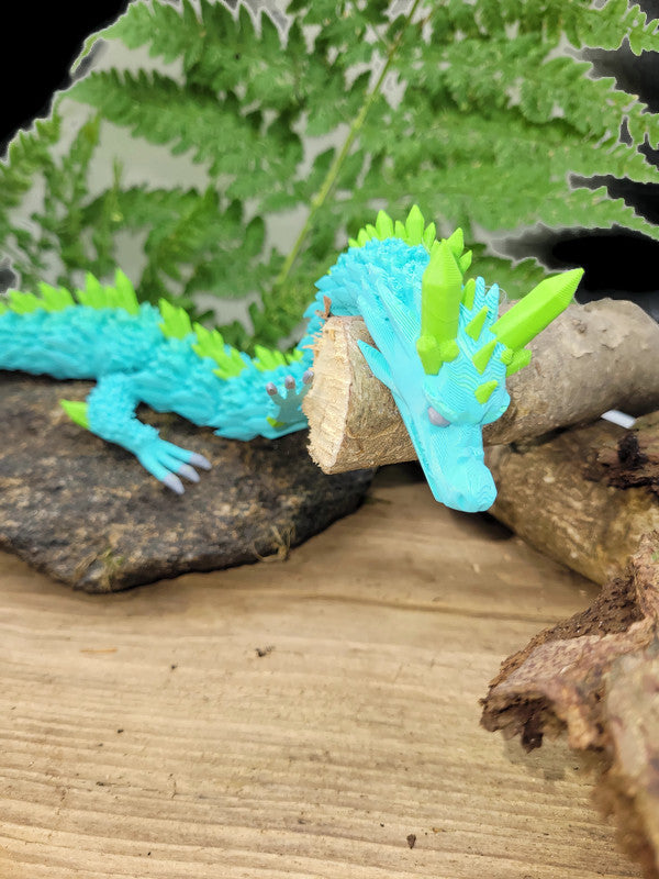 Flexi-Drache „Sturmblatt“ – gefertigt im 3D-Druck