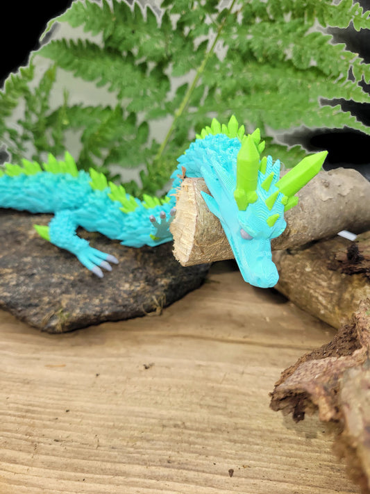 Flexi-Drache „Sturmblatt“ – gefertigt im 3D-Druck