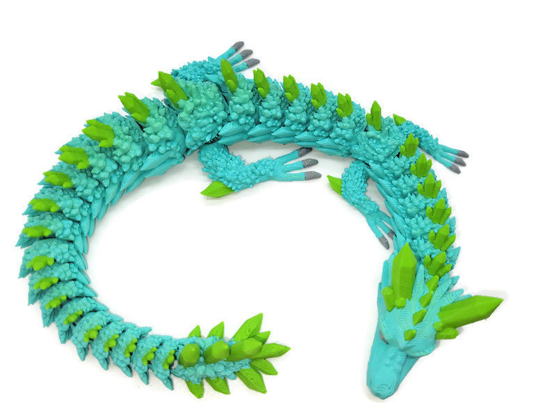 Flexi-Drache „Sturmblatt“ – gefertigt im 3D-Druck