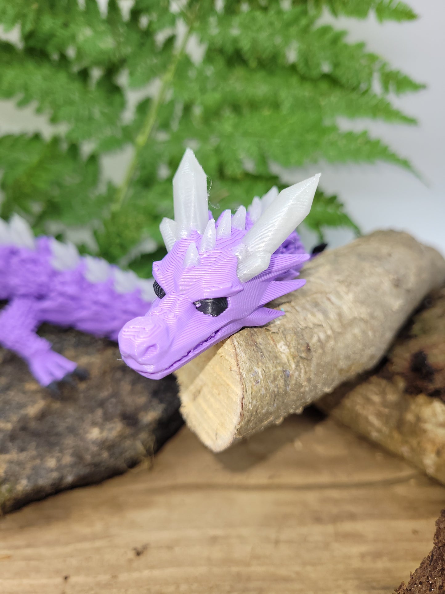 Flexi-Drache „Lavinth“ – leuchtet im Dunkeln