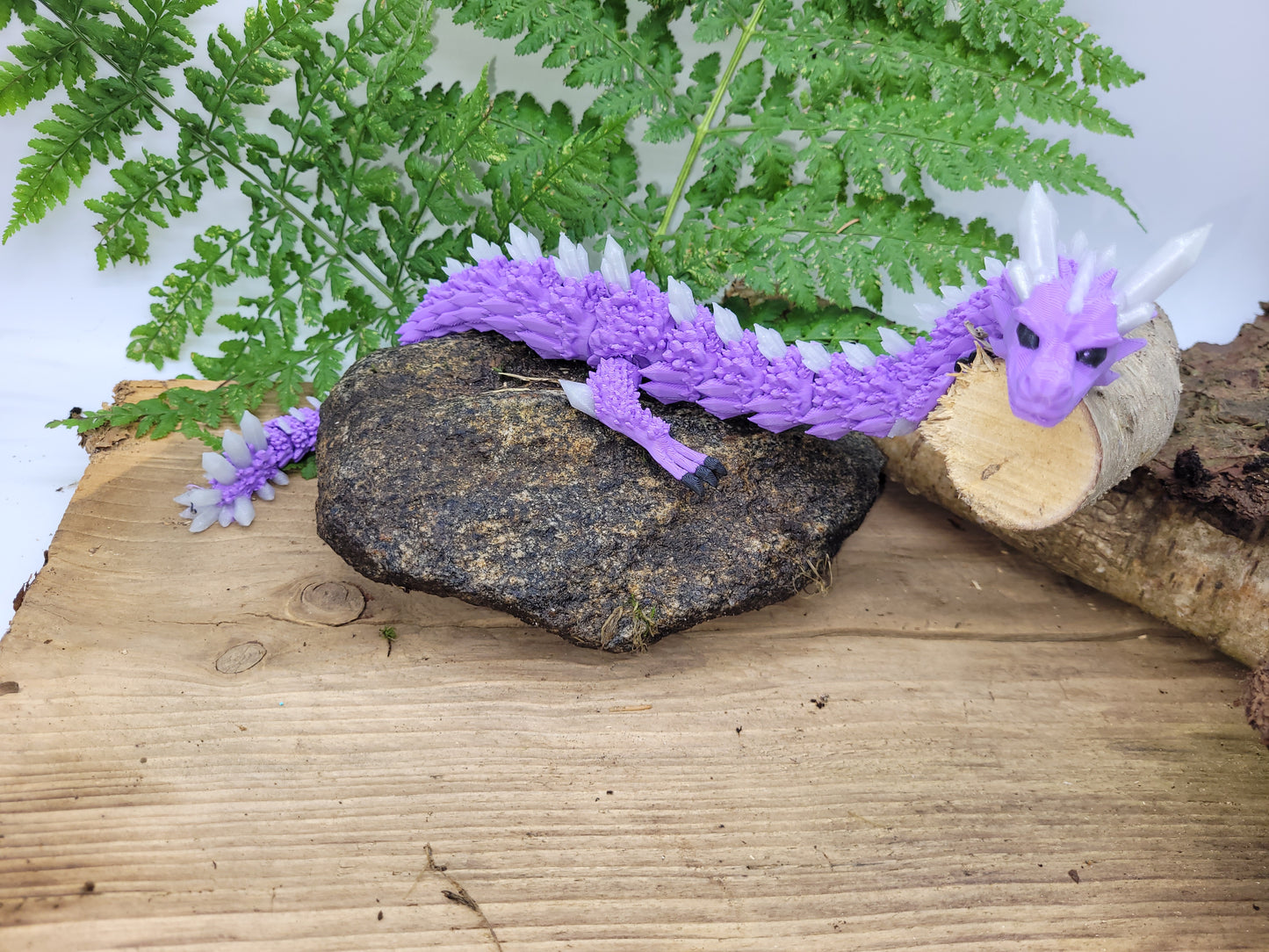 Flexi-Drache „Lavinth“ – leuchtet im Dunkeln