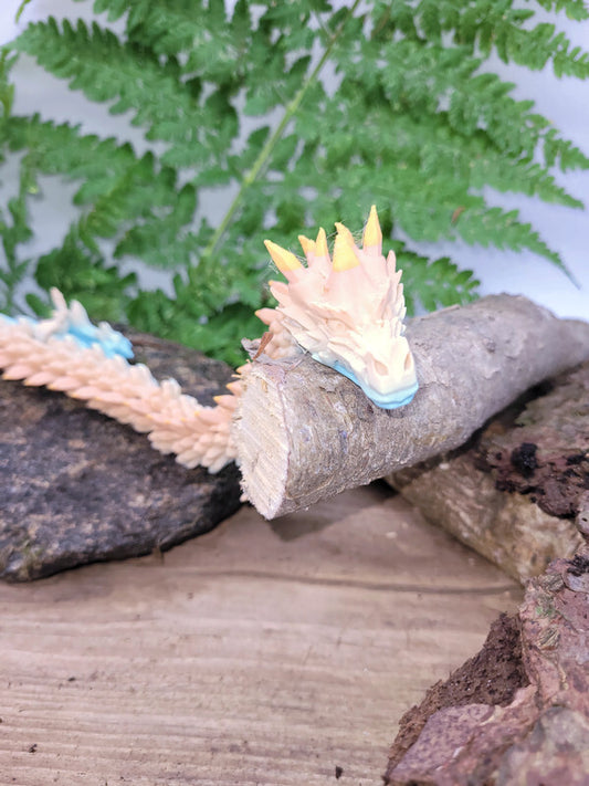 Flexi-Drache „Korallenwächter“ – gefertigt im 3D-Druck