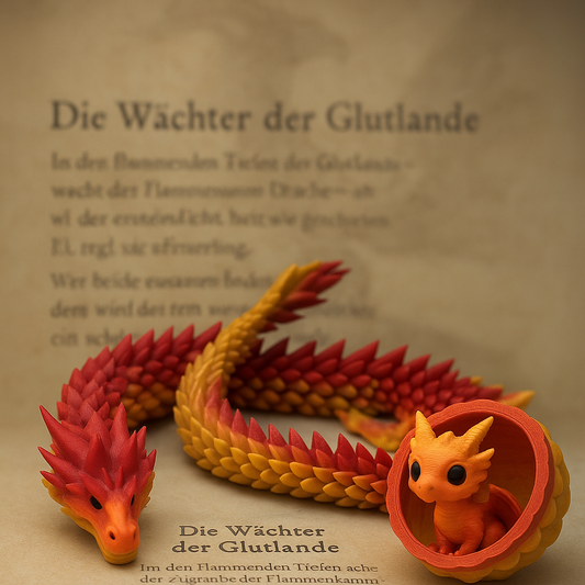 Die Wächter der Glutlande – Drachen-Duo im limitierten Set