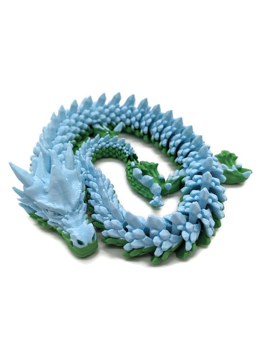 Flexi-Drache „Quellschuppen“ – gefertigt im 3D-Druck