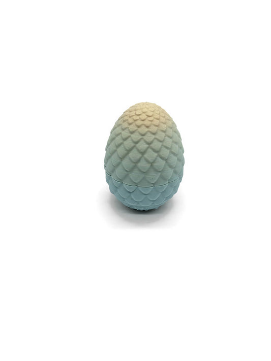 Drachenbaby „Tauwind“ im Ei – gefertigt im 3D-Druck