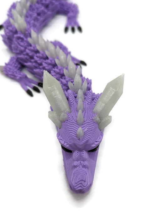 Flexi-Drache „Lavinth“ – leuchtet im Dunkeln