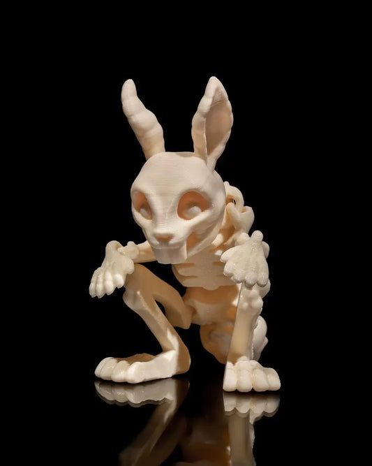 Bewegliches Skelett-Bunny – gefertigt im 3D-Druck