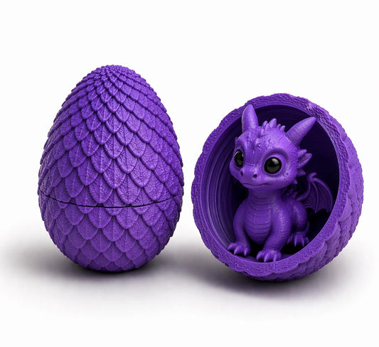 Lieblings-Drachenbaby im Ei  Handmade 3D-Druck