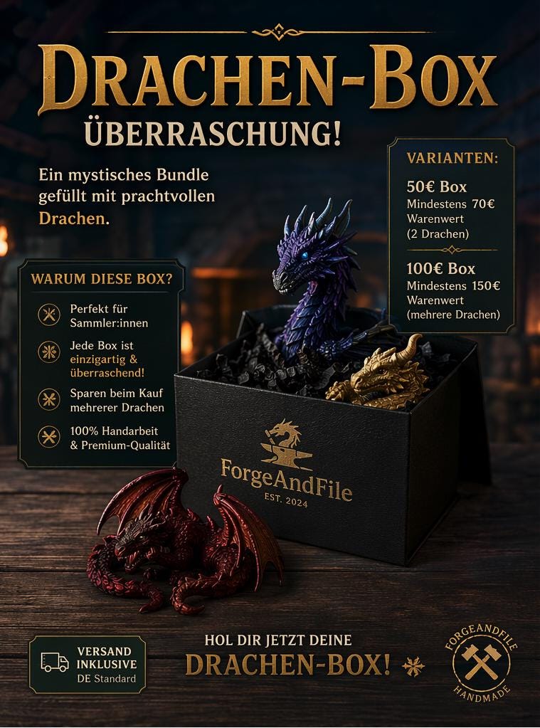 Drachen-Box  Die Überraschung für Dragon-Fans